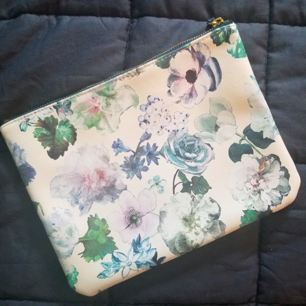 Faux Leather Clutch